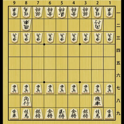 将棋の遊び部屋の盤面
