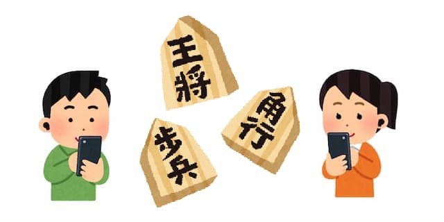 スマホで将棋アプリ